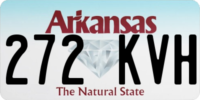AR license plate 272KVH