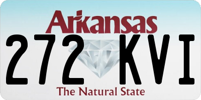 AR license plate 272KVI