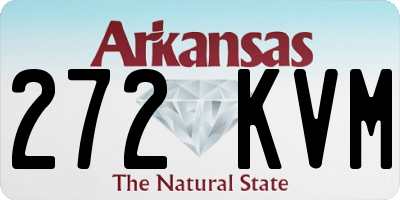 AR license plate 272KVM