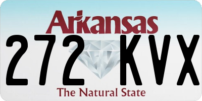 AR license plate 272KVX