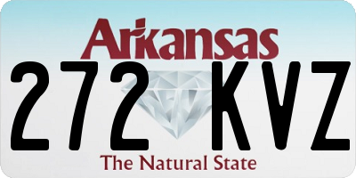 AR license plate 272KVZ