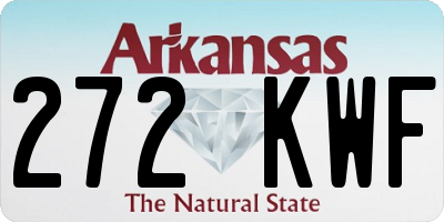 AR license plate 272KWF