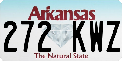 AR license plate 272KWZ
