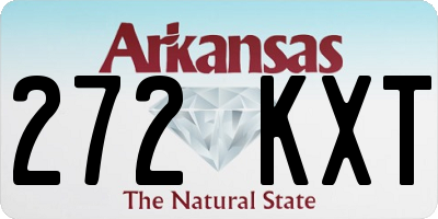 AR license plate 272KXT