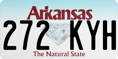 AR license plate 272KYH