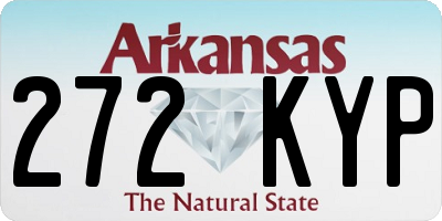 AR license plate 272KYP