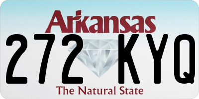 AR license plate 272KYQ