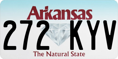 AR license plate 272KYV