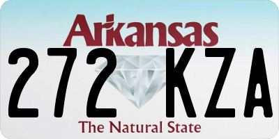 AR license plate 272KZA