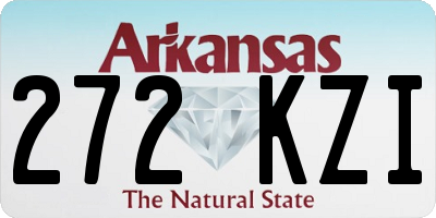 AR license plate 272KZI