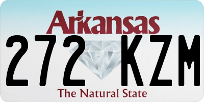 AR license plate 272KZM