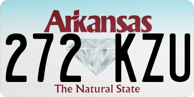 AR license plate 272KZU