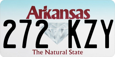 AR license plate 272KZY