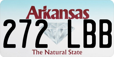 AR license plate 272LBB