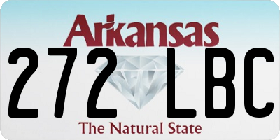 AR license plate 272LBC