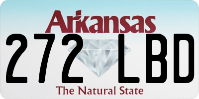 AR license plate 272LBD