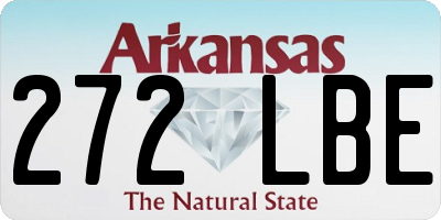 AR license plate 272LBE