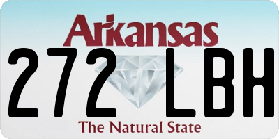 AR license plate 272LBH