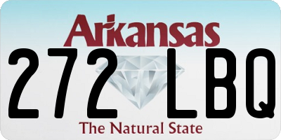 AR license plate 272LBQ