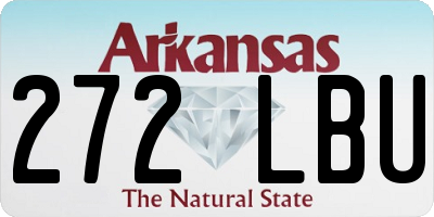 AR license plate 272LBU