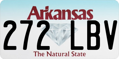 AR license plate 272LBV