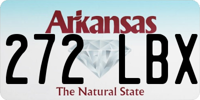 AR license plate 272LBX