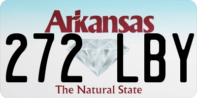 AR license plate 272LBY