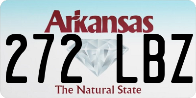 AR license plate 272LBZ