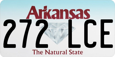 AR license plate 272LCE