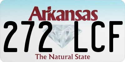 AR license plate 272LCF