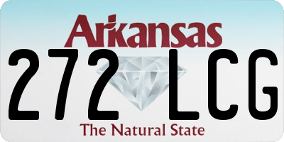 AR license plate 272LCG
