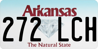 AR license plate 272LCH