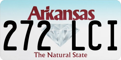 AR license plate 272LCI