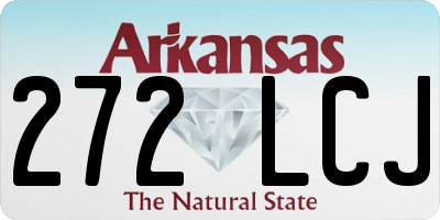 AR license plate 272LCJ