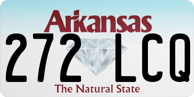 AR license plate 272LCQ