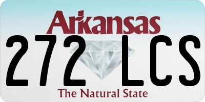 AR license plate 272LCS