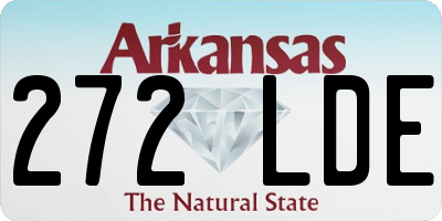 AR license plate 272LDE