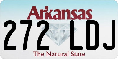 AR license plate 272LDJ