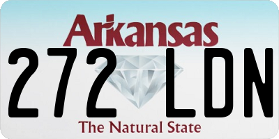 AR license plate 272LDN