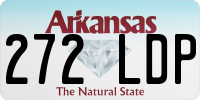 AR license plate 272LDP