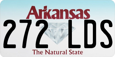 AR license plate 272LDS