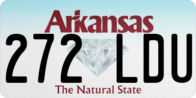 AR license plate 272LDU