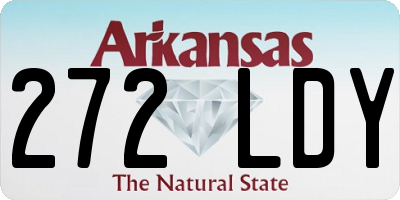 AR license plate 272LDY