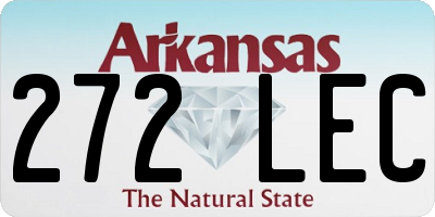 AR license plate 272LEC
