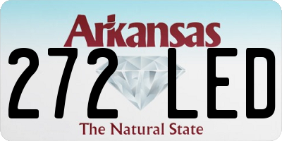 AR license plate 272LED