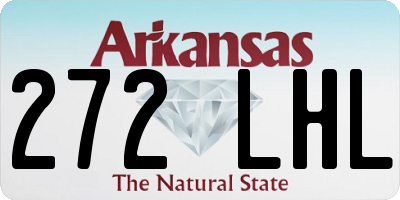 AR license plate 272LHL