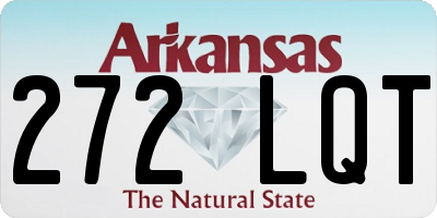 AR license plate 272LQT