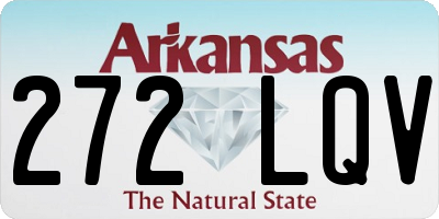 AR license plate 272LQV