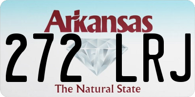 AR license plate 272LRJ