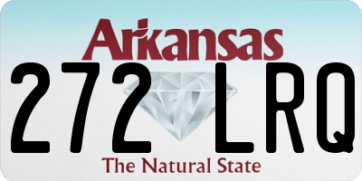 AR license plate 272LRQ
